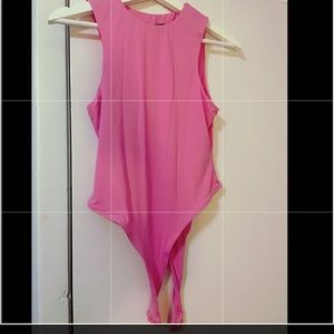 Both bodysuit pink and red ( new never worn)